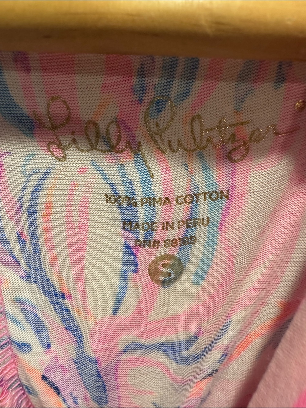 Lilly Pulitzer Amina Swing Dress in Pink Pelican Head In The Sand Sz S - Picture 6 of 9